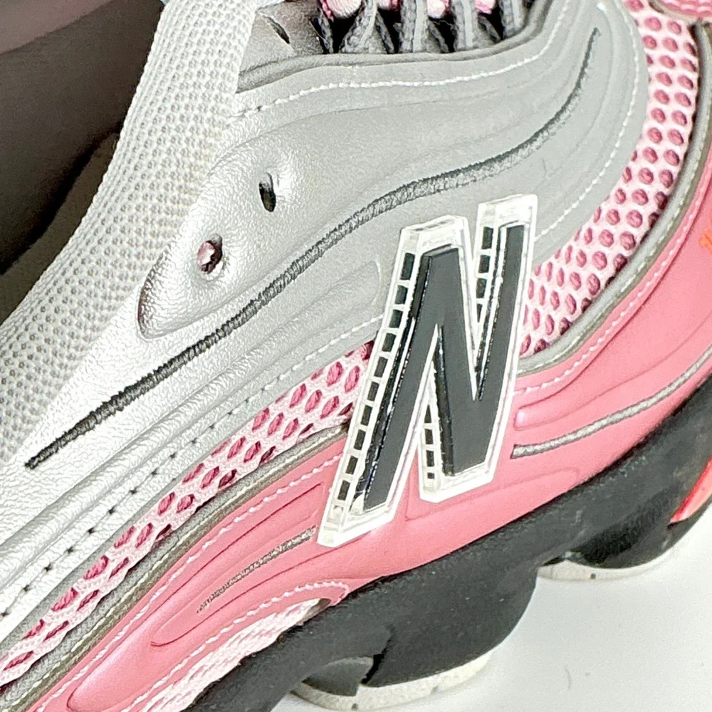 New Balance 1000 Size 11.5 Pink Silver Black Metallic Retro Running Shoes M1000U - Picture 15 of 16